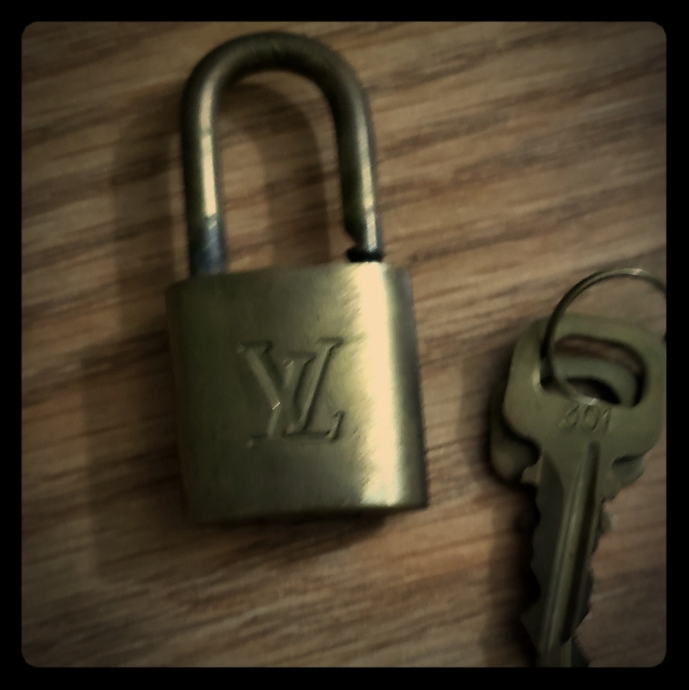 Louis Vuitton Lock Pad and Key # 301